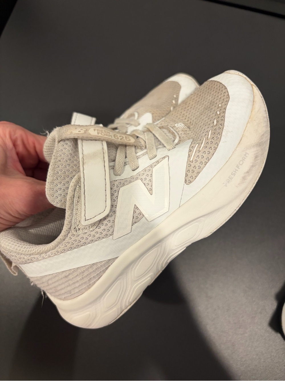 New Balance White Toddler Boy Sneakers -Size 11